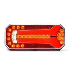 Lámpa LED 6 funkciós bal-jobb ködös, tolatós 12-24V