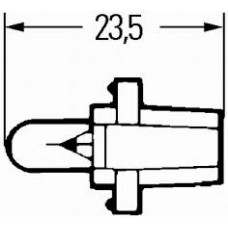 12V 1.2W foglalatos izzó