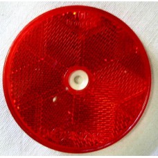 Prizma 80mm kör fúrt öntapadós piros