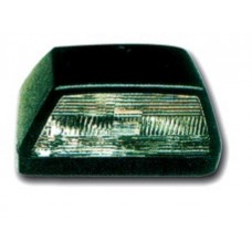 Fekete nagy rendszám lámpa 