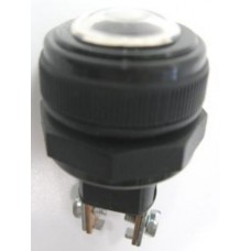 Visszajelző lámpa kerek fehér