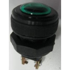 Visszajelző lámpa kerek zöld